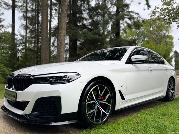 BMW 5-Series Saloon, Diesel, 2022, White