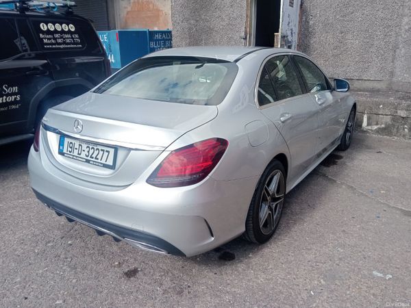 Mercedes-Benz C-Class Saloon, Diesel, 2019, Grey