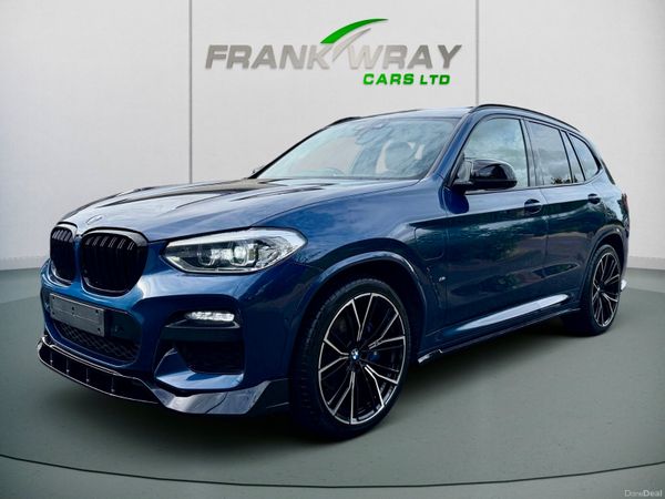 BMW X3 SUV, Petrol Hybrid, 2021, Blue