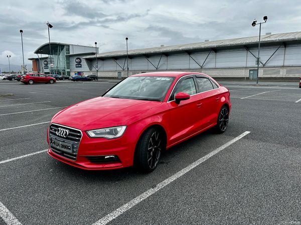 Audi A3 Saloon, Petrol, 2014, Red