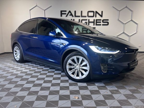 Tesla Model X SUV, Electric, 2017, Blue