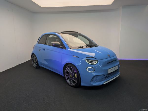 Fiat 500 Convertible, Electric, 2023, Blue
