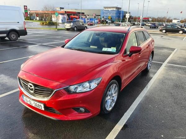 Mazda Mazda6 Estate, Diesel, 2015, Red