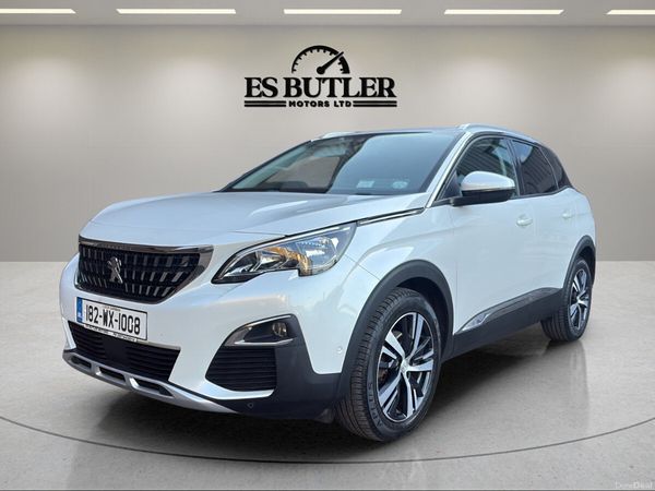 Peugeot 3008 MPV, Petrol, 2018, White