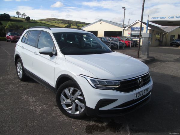 Volkswagen Tiguan SUV, Diesel, 2022, White