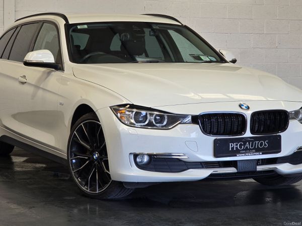 BMW 3-Series Estate, Diesel, 2015, White