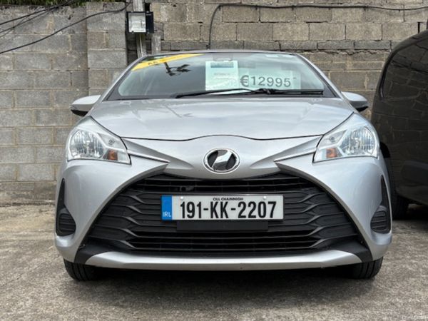 Toyota Vitz Hatchback, Petrol, 2019, Silver