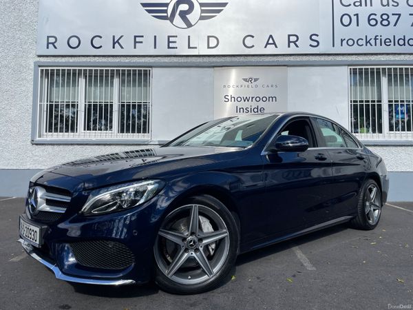 Mercedes-Benz C-Class Saloon, Diesel, 2019, Blue
