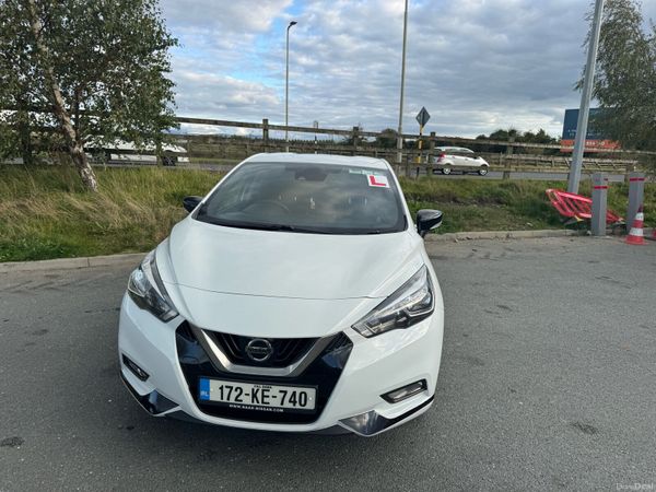 Nissan Micra Hatchback, Petrol, 2017, White
