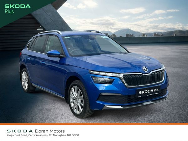 Skoda Kamiq Hatchback, Petrol, 2022, Blue
