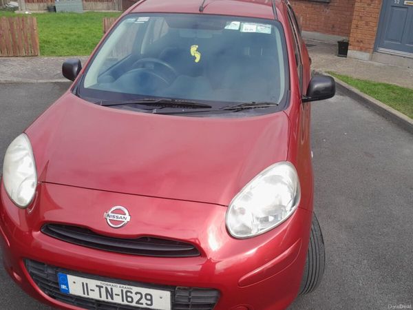Nissan Micra Hatchback, Petrol, 2011, Red