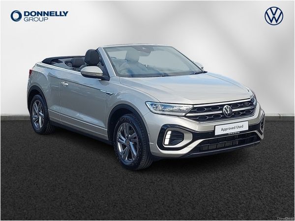 Volkswagen T-Roc Convertible, Petrol, 2022, Silver