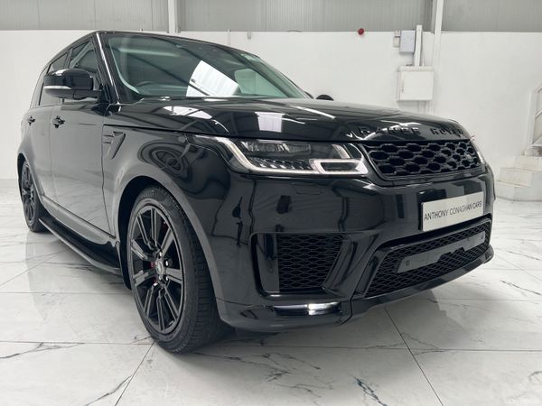 Land Rover Range Rover Sport SUV, Petrol Plug-in Hybrid, 2021, Black