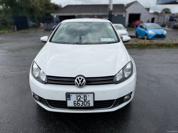 Volkswagen Golf Hatchback, Petrol, 2012, White