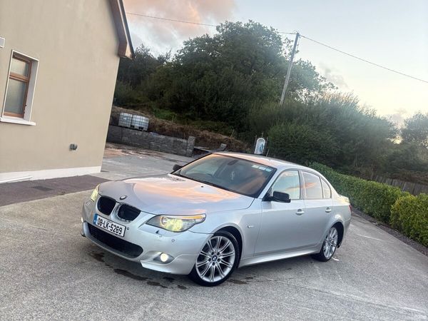 BMW 5-Series Saloon, Diesel, 2008, Silver