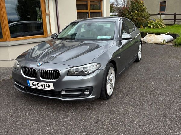 BMW 5-Series Saloon, Diesel, 2015, Grey