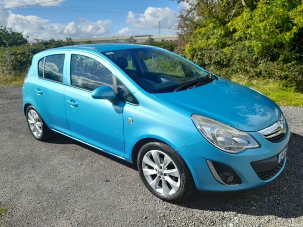 Vauxhall Corsa Hatchback, Petrol, 2012, Blue
