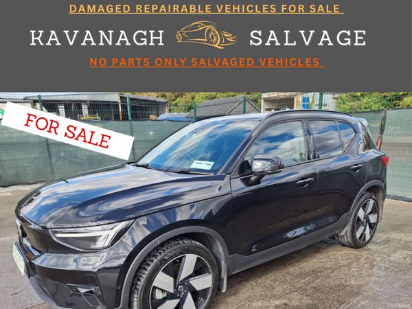 Volvo XC40 Estate/Jeep, Electric, 2022, Black