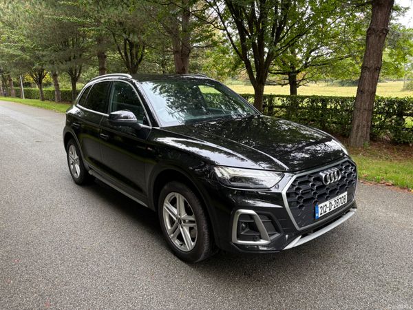 Audi Q5 SUV, Petrol Plug-in Hybrid, 2021, Black