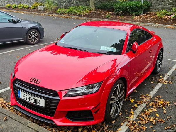 Audi TT Coupe, Diesel, 2015, Red