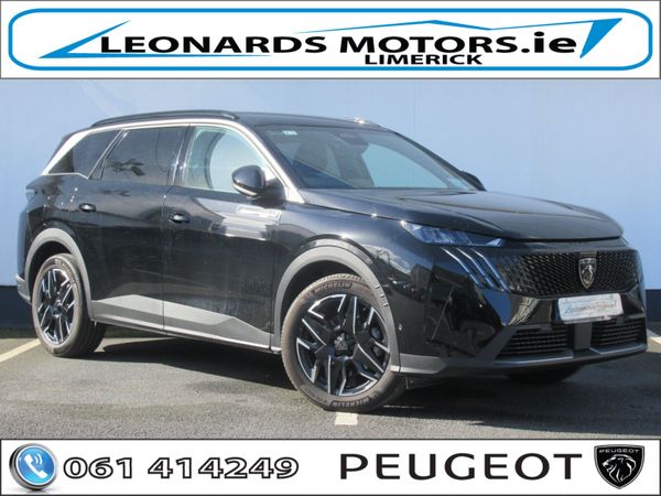 Peugeot 5008 SUV, Petrol Hybrid, 2025, Black