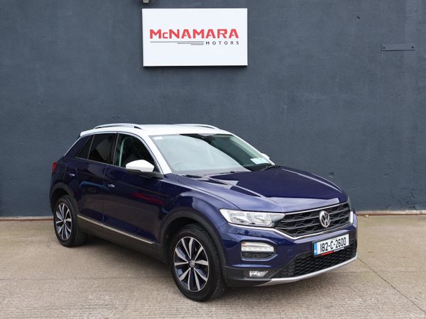 Volkswagen T-Roc SUV, Petrol, 2018, Blue