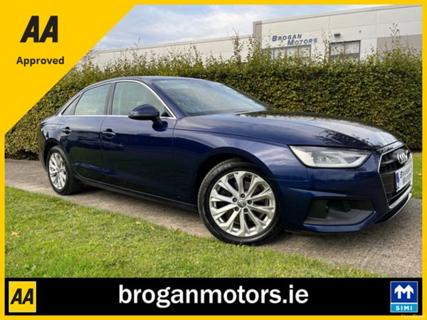 Audi A4 Saloon, Diesel, 2020, Blue