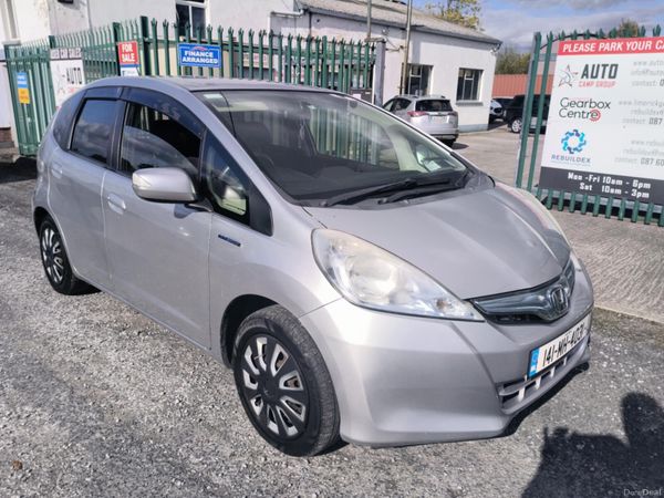 Honda Fit Hatchback, Petrol Hybrid, 2014, Silver