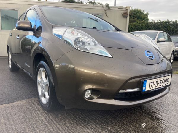 Nissan Leaf Hatchback, Electric, 2017, Bronze