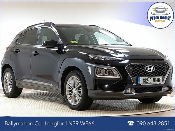 Hyundai KONA MPV, Petrol, 2018, Black