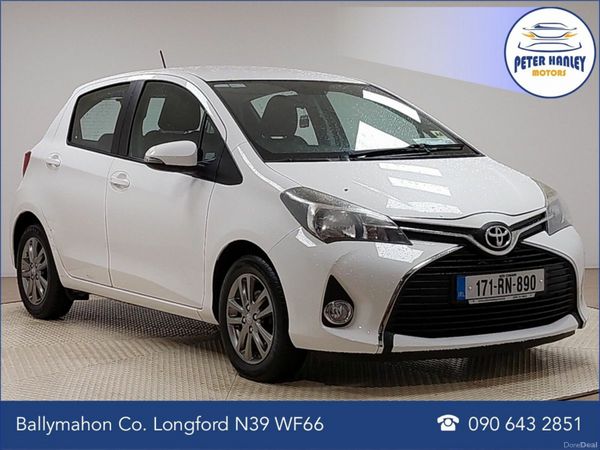 Toyota Yaris Hatchback, Petrol, 2017, White