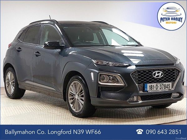 Hyundai KONA MPV, Petrol, 2018, Black