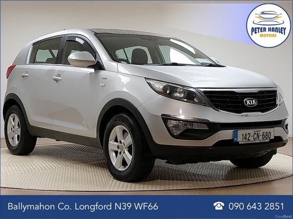 Kia Sportage SUV, Diesel, 2014, Silver