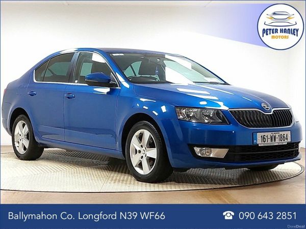 Skoda Octavia Saloon, Diesel, 2016, Blue