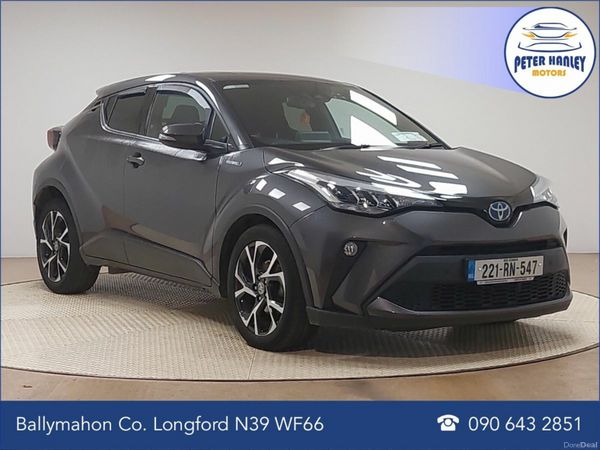 Toyota C-HR Hatchback, Petrol Hybrid, 2022, Grey