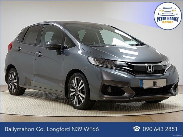 Honda Jazz Hatchback, Petrol, 2018, Grey