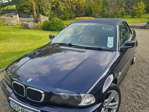 BMW 3-Series Convertible, Petrol, 2002, Blue