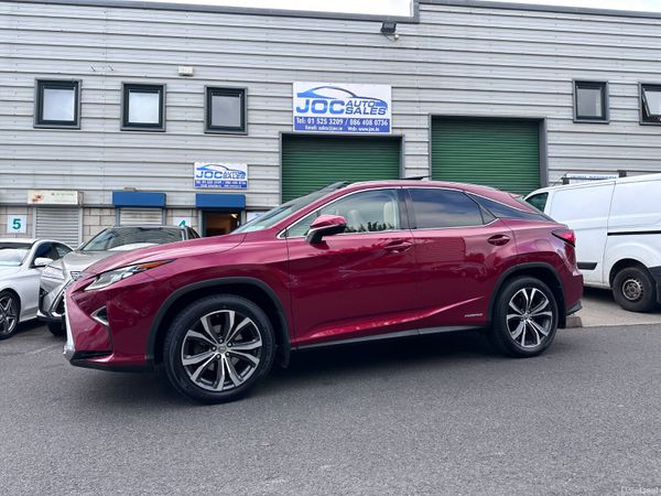 Lexus RX SUV, Petrol Hybrid, 2017, Red