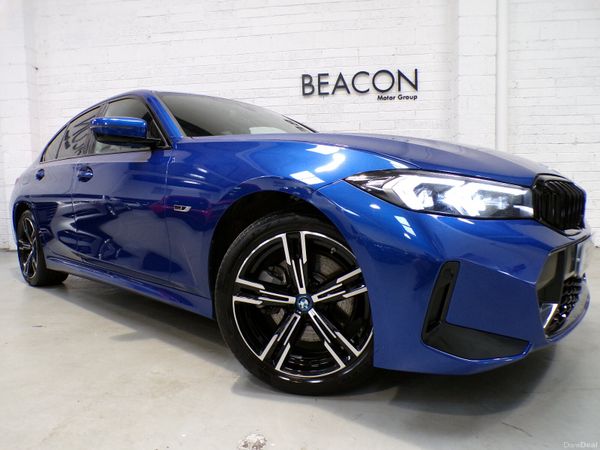 BMW 3-Series Saloon, Petrol Plug-in Hybrid, 2023, Blue