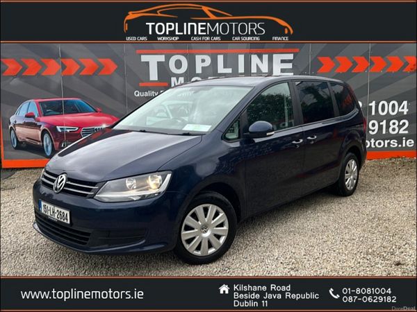 Volkswagen Sharan MPV, Diesel, 2015, Blue