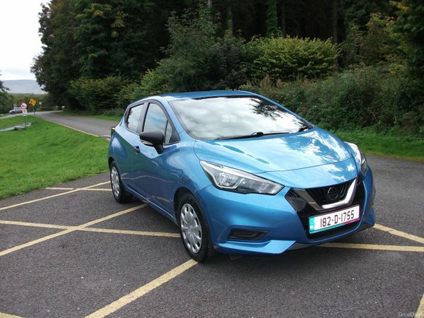 Nissan Micra Hatchback, Petrol, 2018, Blue