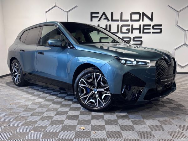 BMW iX SUV, Electric, 2022, Blue