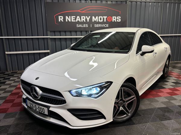 Mercedes-Benz CLA Coupe, Petrol Hybrid, 2022, White