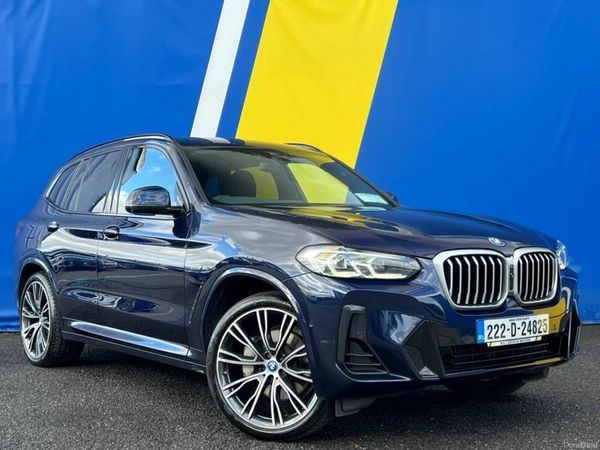 BMW X3 SUV, Petrol Plug-in Hybrid, 2022, Blue