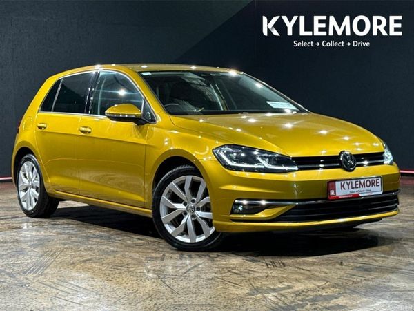 Volkswagen Golf Hatchback, Petrol, 2018, Gold