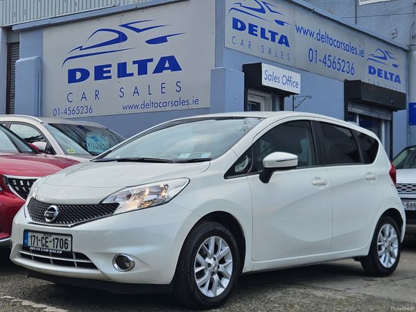Nissan Note MPV, Petrol, 2017, White