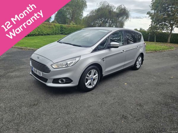 Ford S-Max MPV, Diesel, 2016, Silver