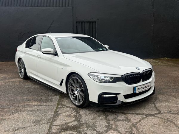 BMW 5-Series Saloon, Diesel, 2017, White