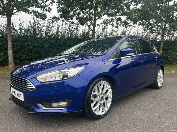 Ford Focus Hatchback, Diesel, 2017, Blue