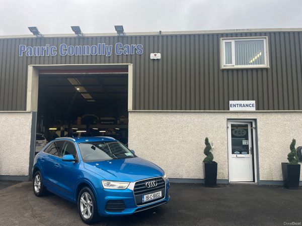 Audi Q3 SUV, Petrol, 2015, Blue